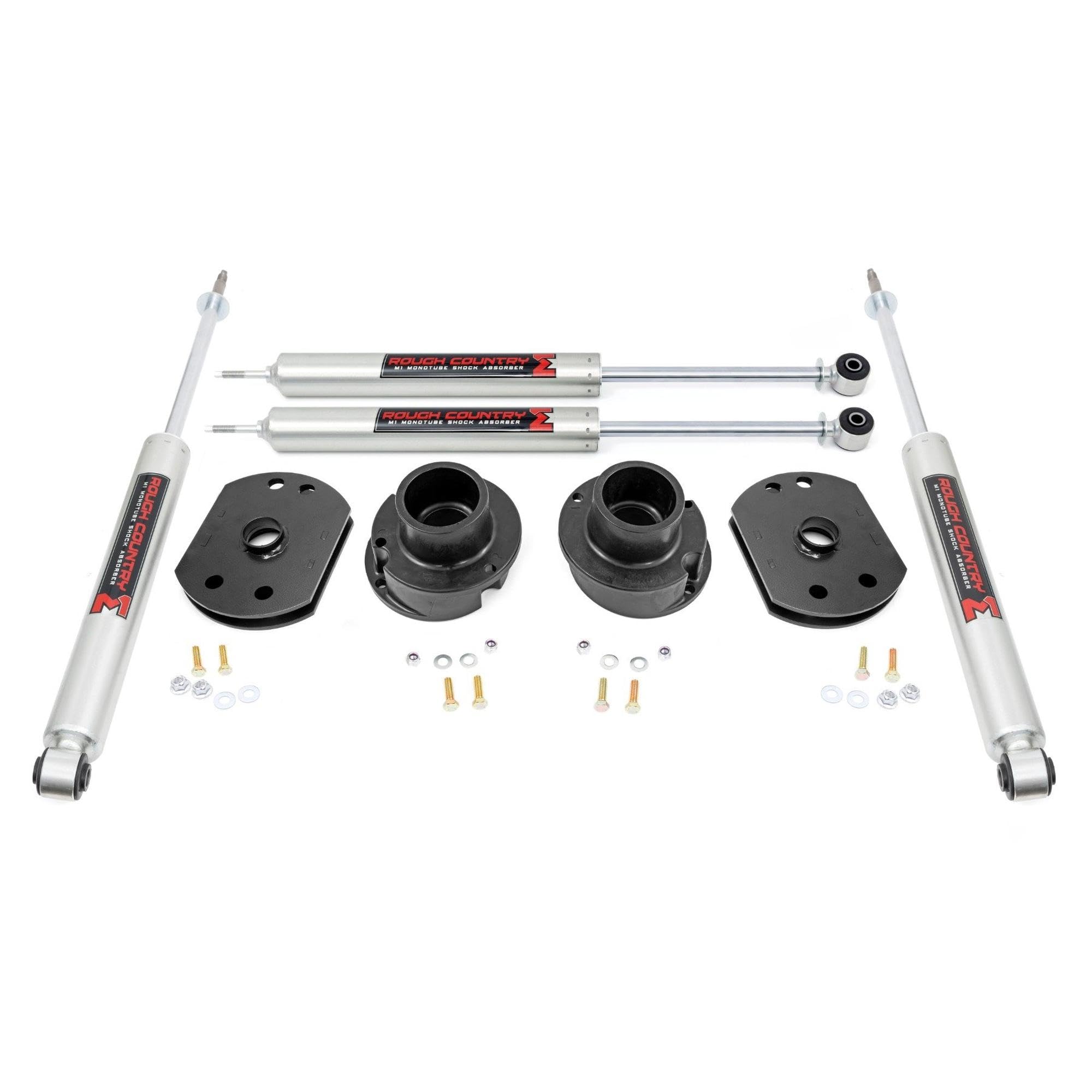 2.5" Rough Country Lift Kit w/M1 Shocks for 2014-2024 Ram 2500 4WD - 30240