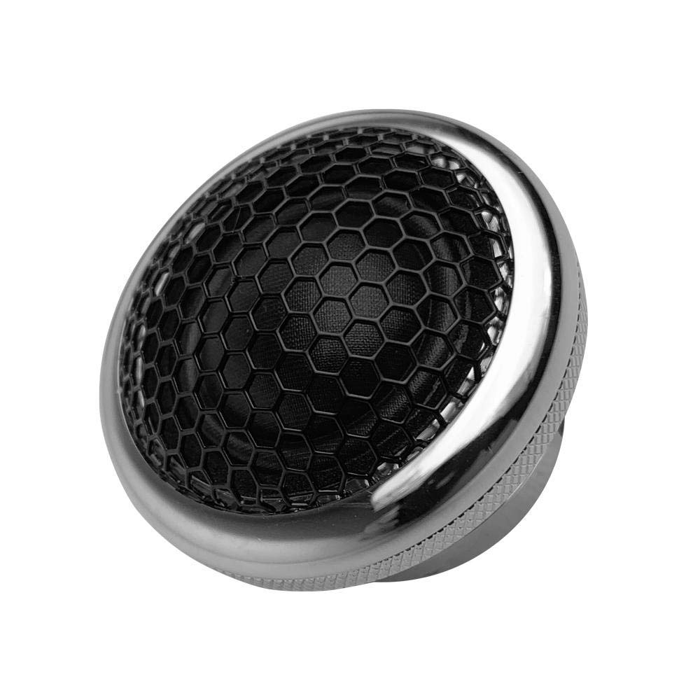 Pair of Massive Audio 100W RMS 4 Ohm 25mm Silk Dome Chrome Tweeters