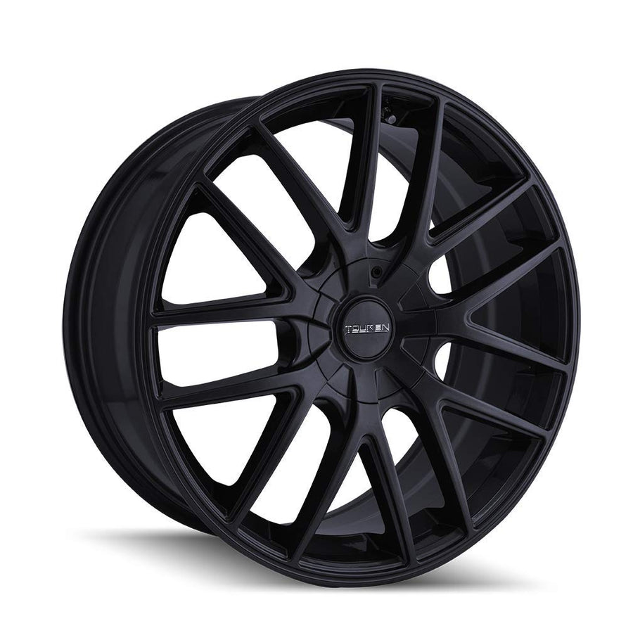 Full Matte Black TOUREN TR60 Wheel (17 x 7.5 inches /5 x 72 mm, 20 mm Offset)