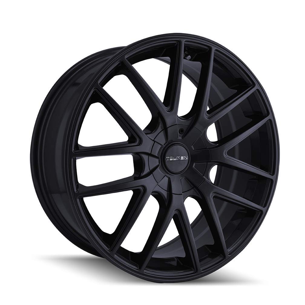 Full Matte Black TOUREN TR60 Wheel (19 x 8.5 inches /5 x 74 mm, 40 mm Offset)