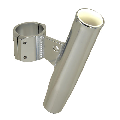 Aluminum Rod Holder - CE Smith Boat Rod Holder with Vertical Clamp - Fits 1.90" OD Rails