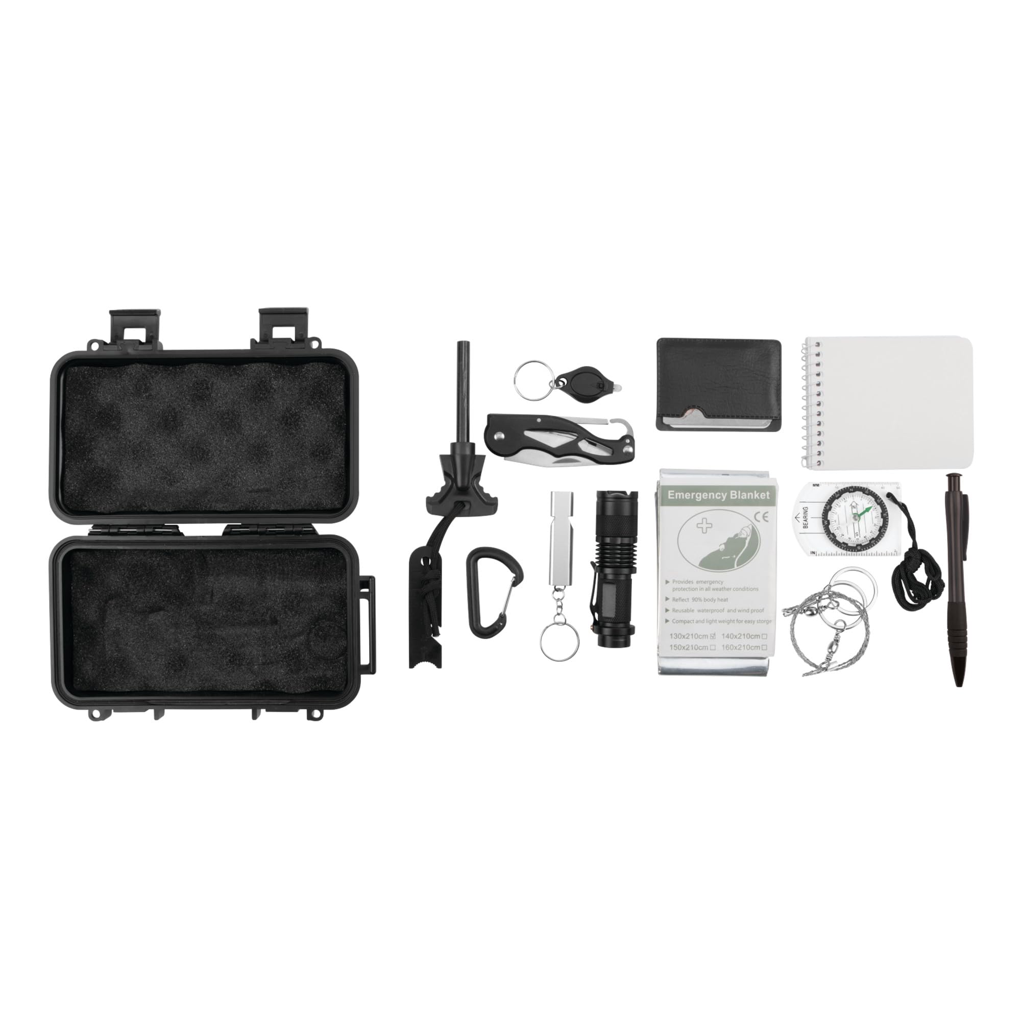 12-in-1 Performance Tool W9404 Essential Outdoor Gear Kit for Camping, Hiking, and Emergencies