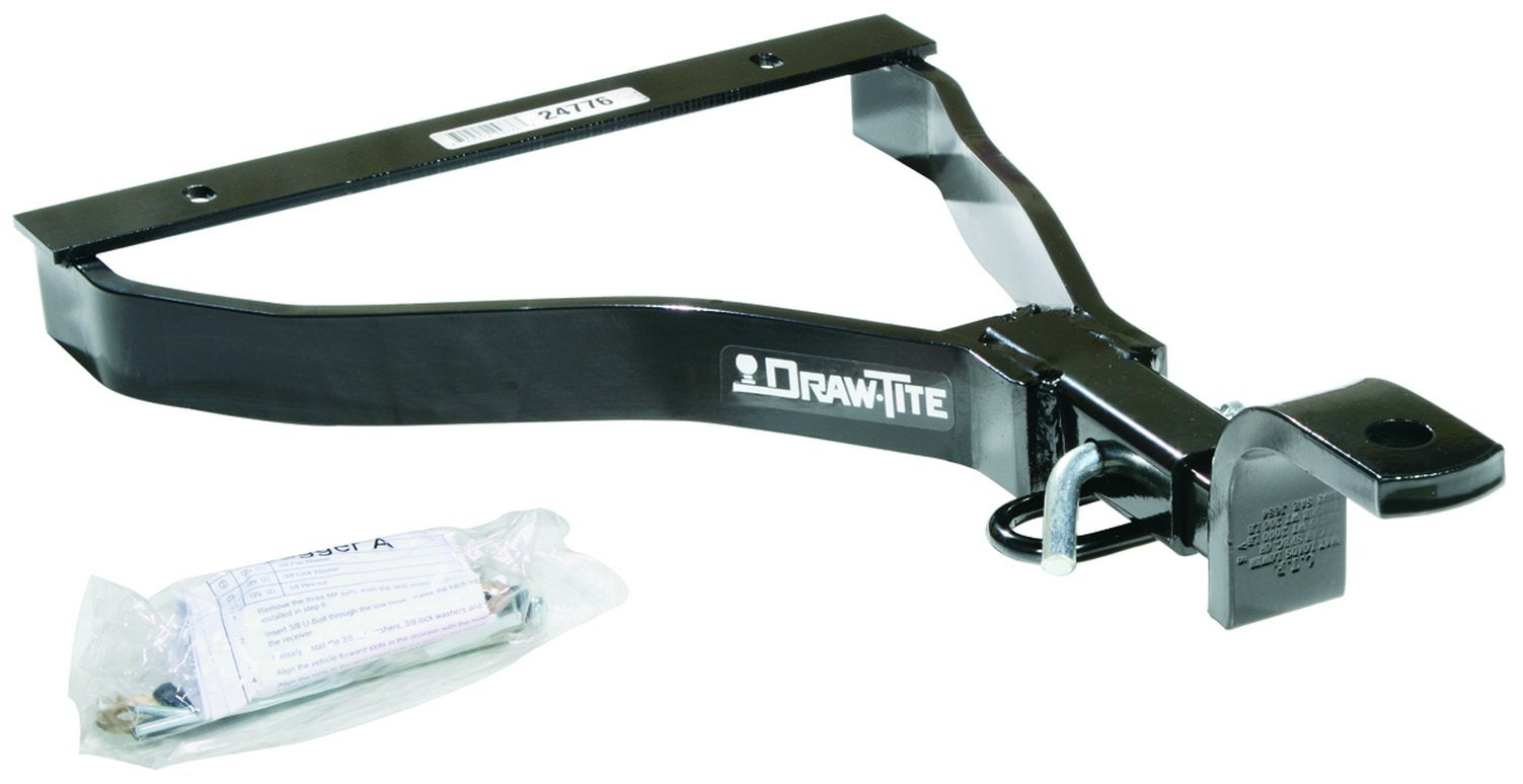 Class 1 Draw-Tite 24776 Trailer Hitch, 1.25 Inch Receiver, Black, Compatible with 2007-2008 Honda Fit