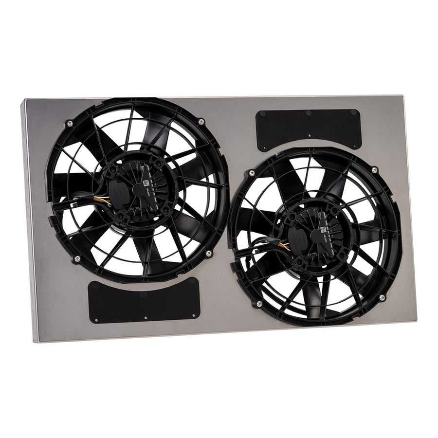 Brushless 67938-185 Derale PWM Dual Fan Shroud Assembly