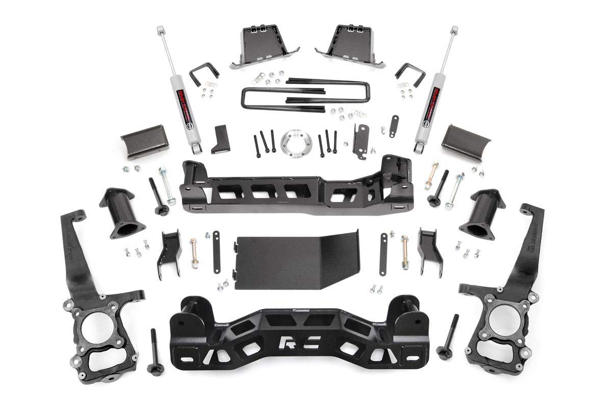 6" Suspension Lift Kit Rough Country for 2011-2014 Ford F-150 4WD - 57530