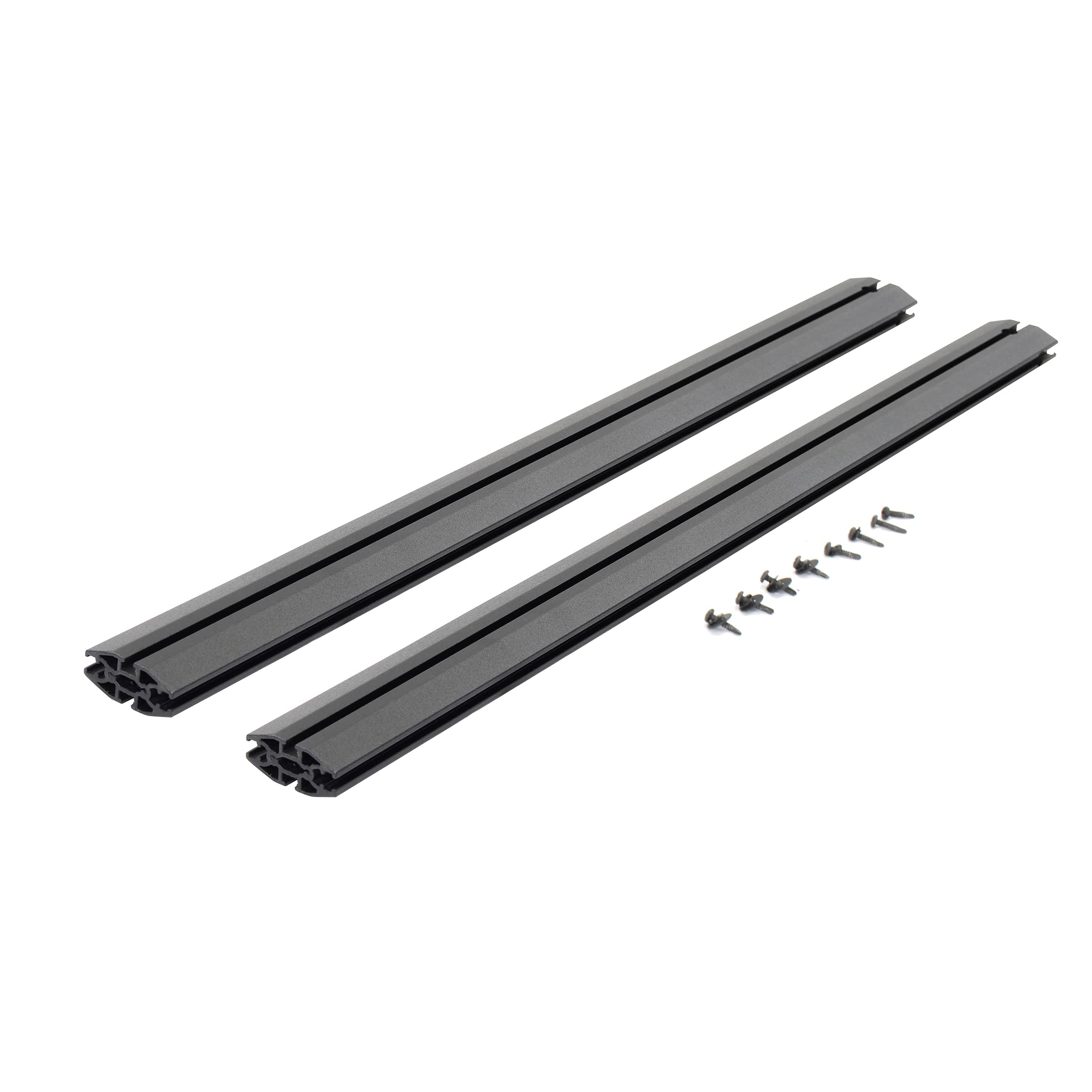 Go Rhino 49 3/4" Cross Bars Side Rail | Mild Steel, Textured Black | 5935011T | Fits Go Rhino XRS Bed Cross Bars (5935000T, 5935001T)