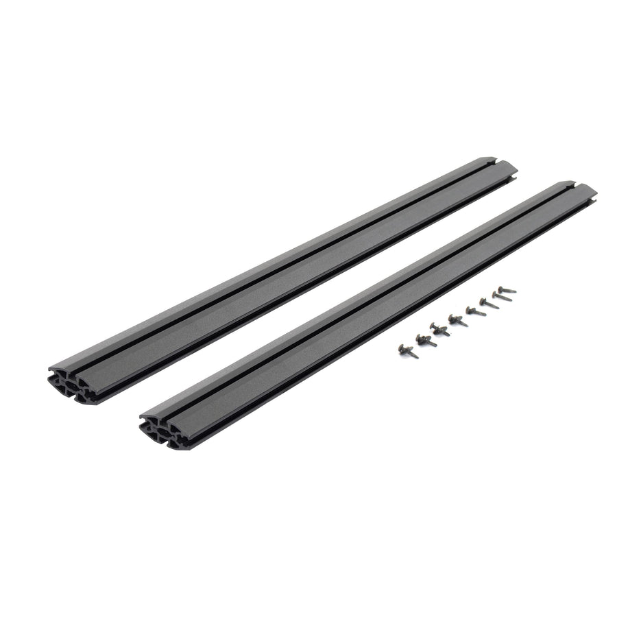 Go Rhino 49 3/4" Cross Bars Side Rail | Mild Steel, Textured Black | 5935011T | Fits Go Rhino XRS Bed Cross Bars (5935000T, 5935001T)