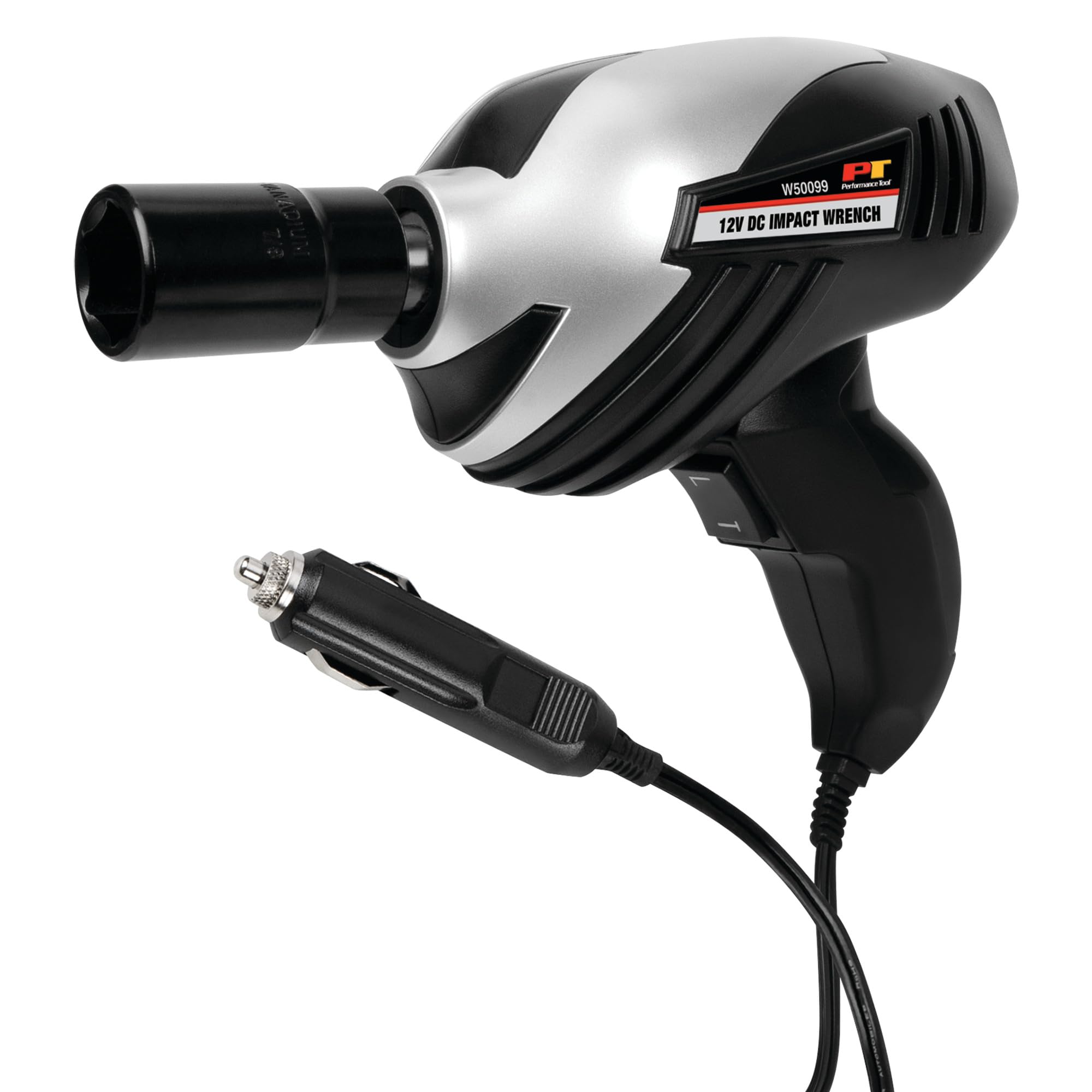 12v DC Performance Tool W50099 1/2 in. Drive Impact Wrench - High Torque Cordless Electric Power Tool for Auto Repair and Heavy Duty Applications