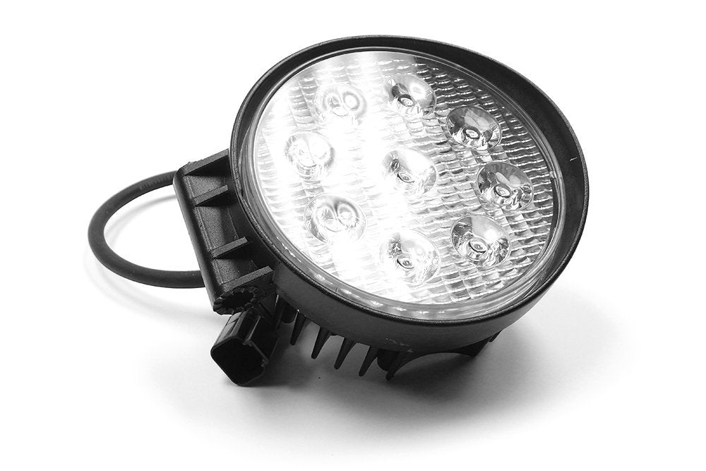 4.5" Southern Truck 27W Round LED Light Flood (DT Harness 79900/2,160 Lumens