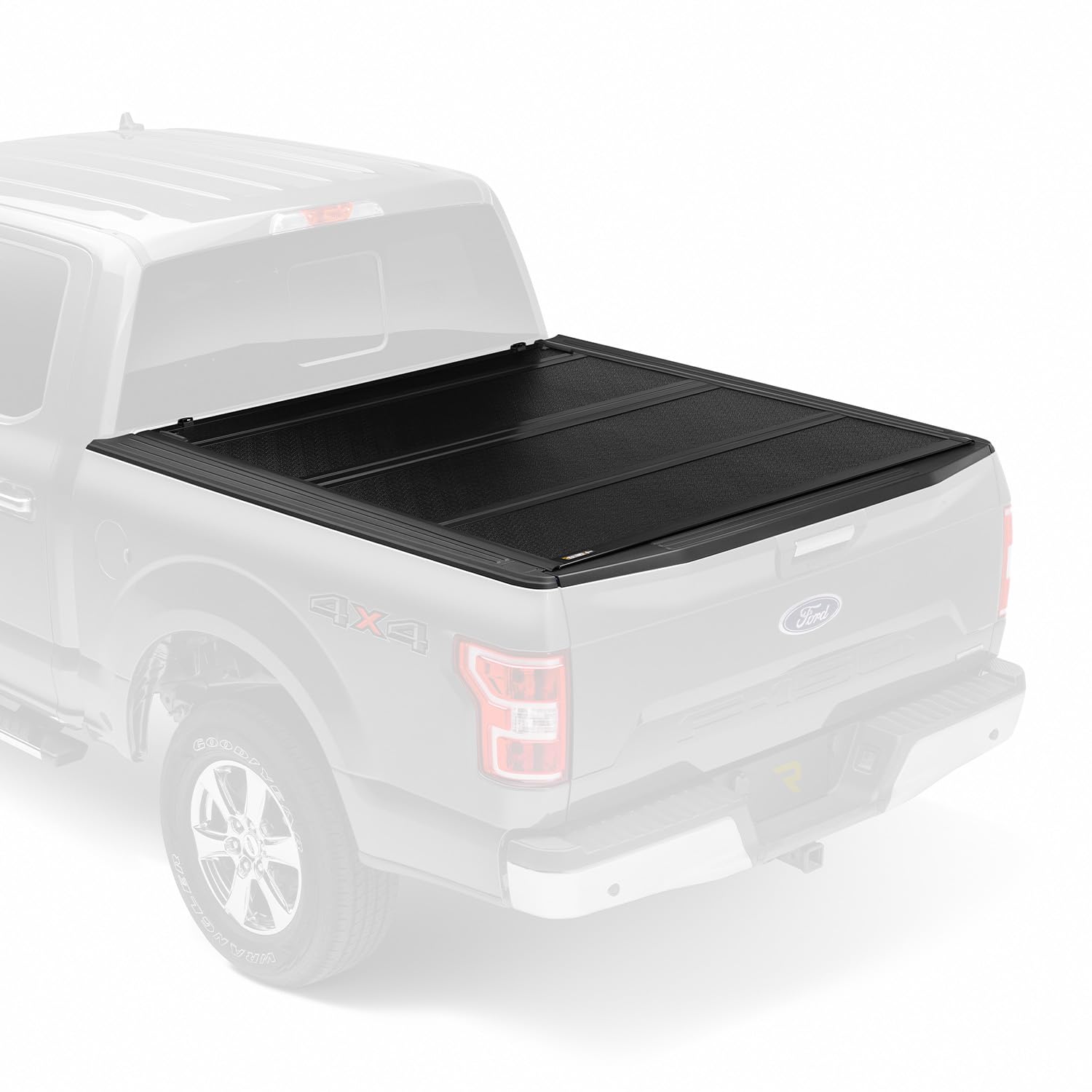 BAK BAKFlip Hard Folding Truck Bed Tonneau Cover FiberMax | 1126223 | Fits 2019 - 2023 Dodge Ram 1500 6' 4" Bed (76.3"), Black