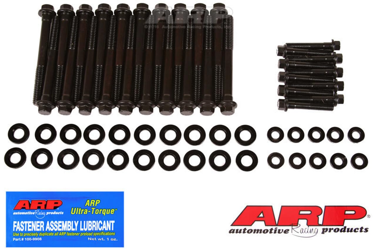 Chevy LSA ARP (134-3613) Black Hex Head Bolt Kit- 8740