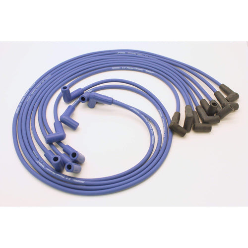 Blue Pertronix 808314 Flame-Thrower Custom Fit 8mm 8 Cylinder Spark Plug Wire