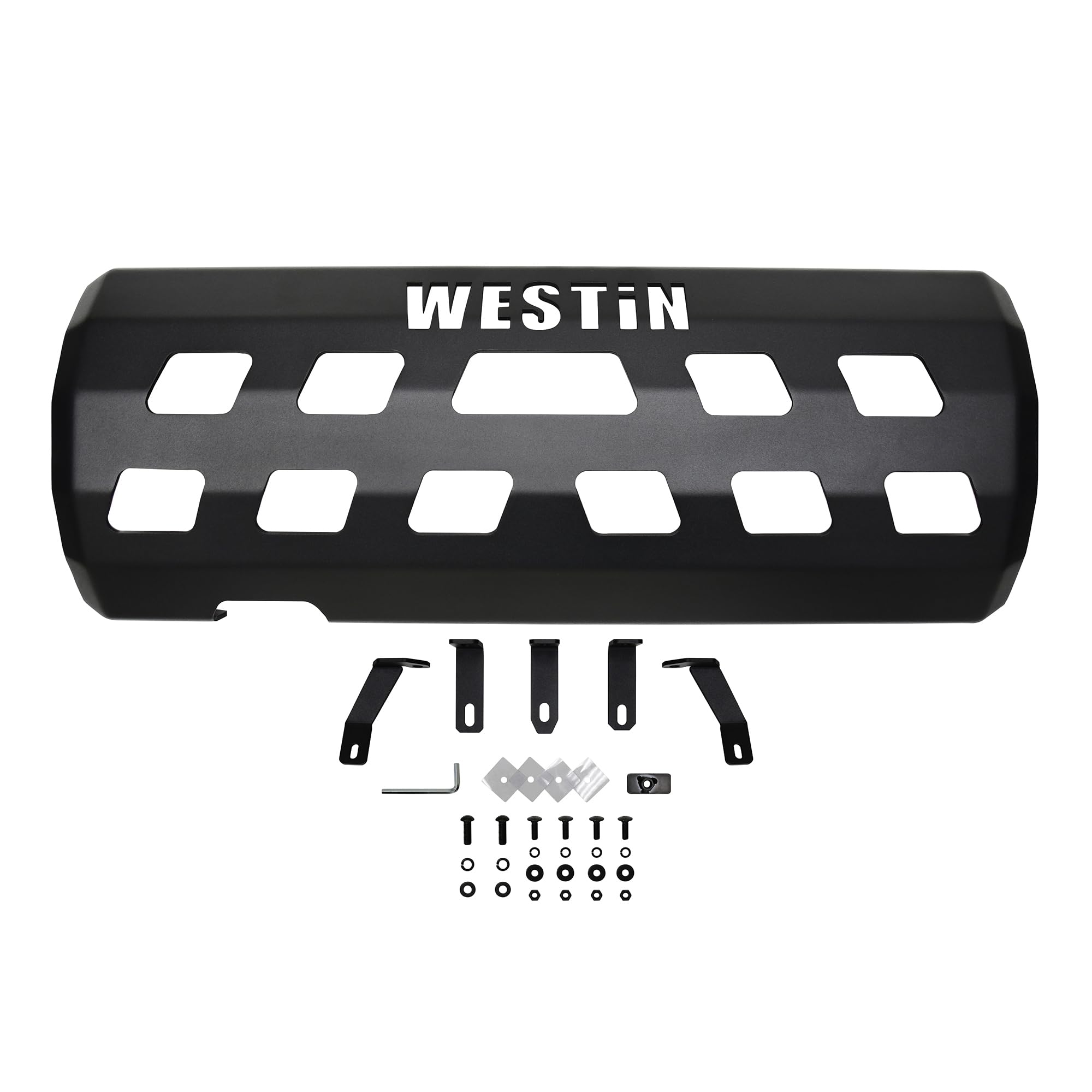 42-21105 Westin Muffler Skid Plate fits 2018-2026 Wrangler JL (Exc 4xe)