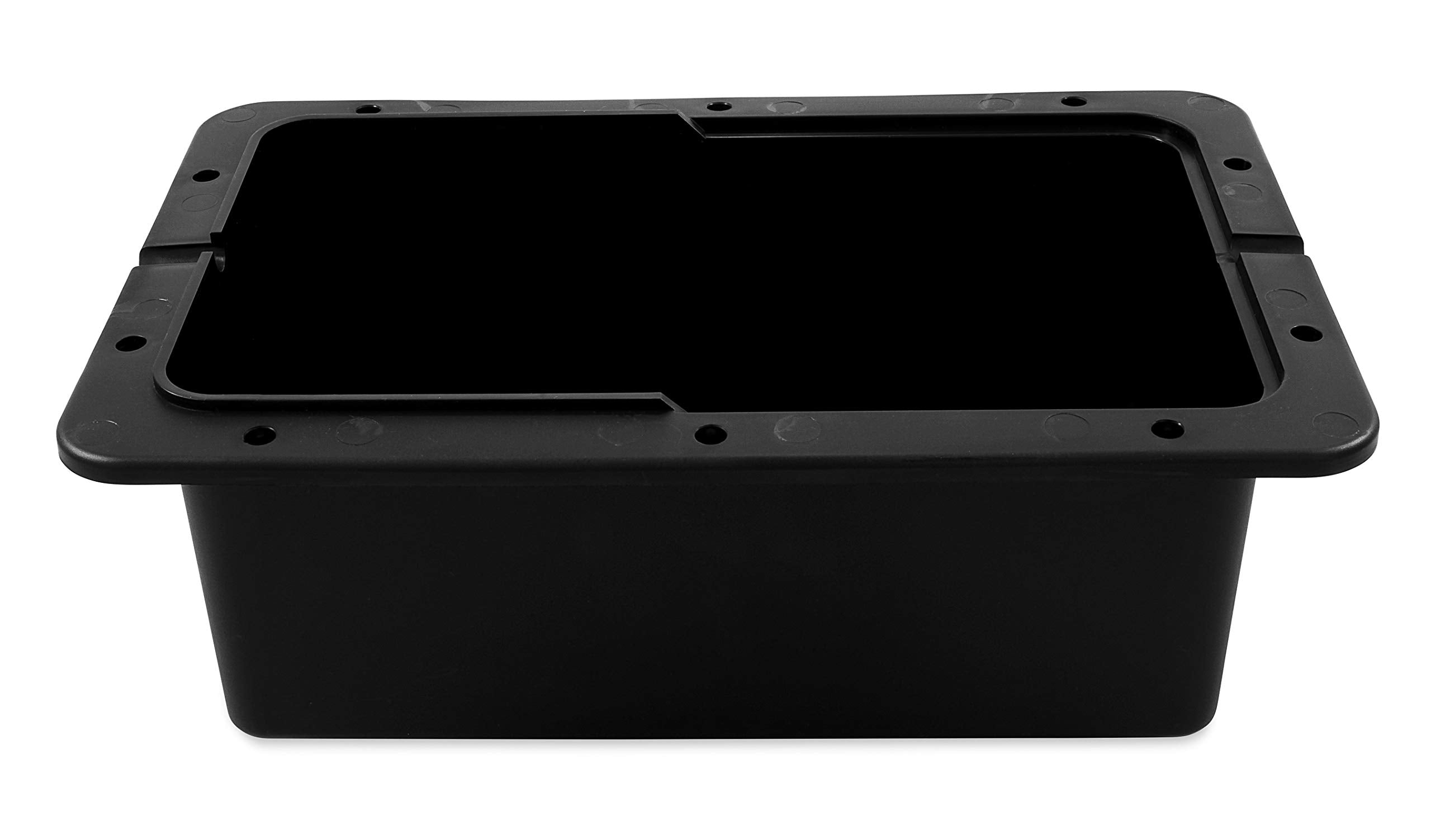 Vented Camco 55371 RV/Marine Battery Box, Standard - Protects Your Battery from Collisions and Contaminants - Holds (1) Group 24 Battery