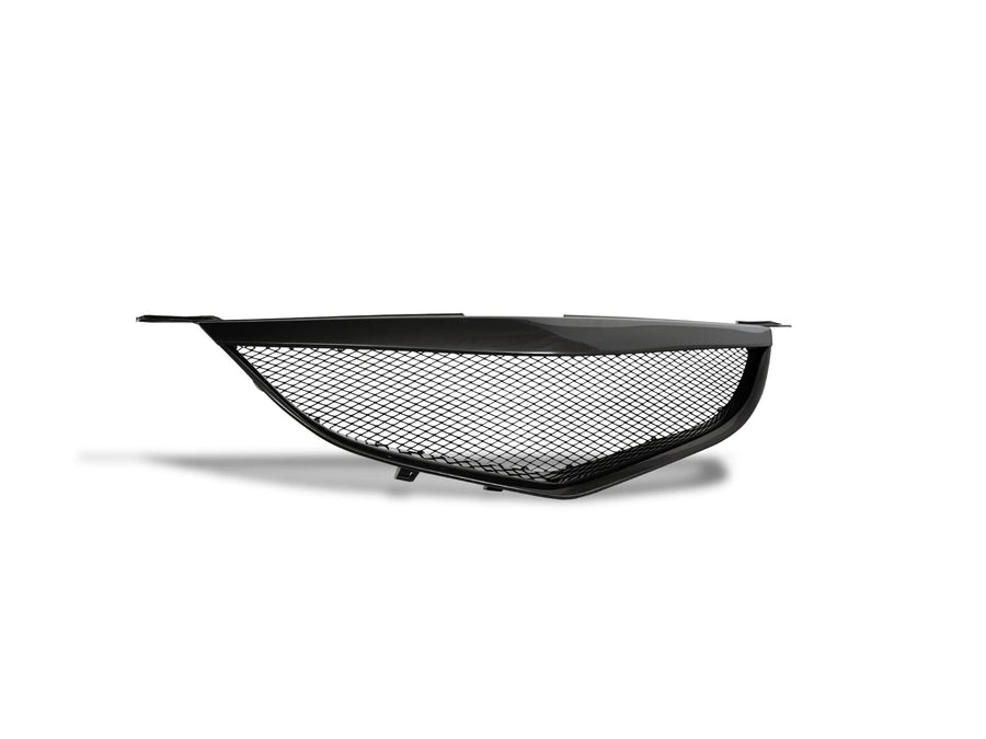 7149830 Armordillo USA Mesh Front Hood Grille - Gloss black Fits 2004-2006 Mazda 3 Mazda3 4 Door Sedan