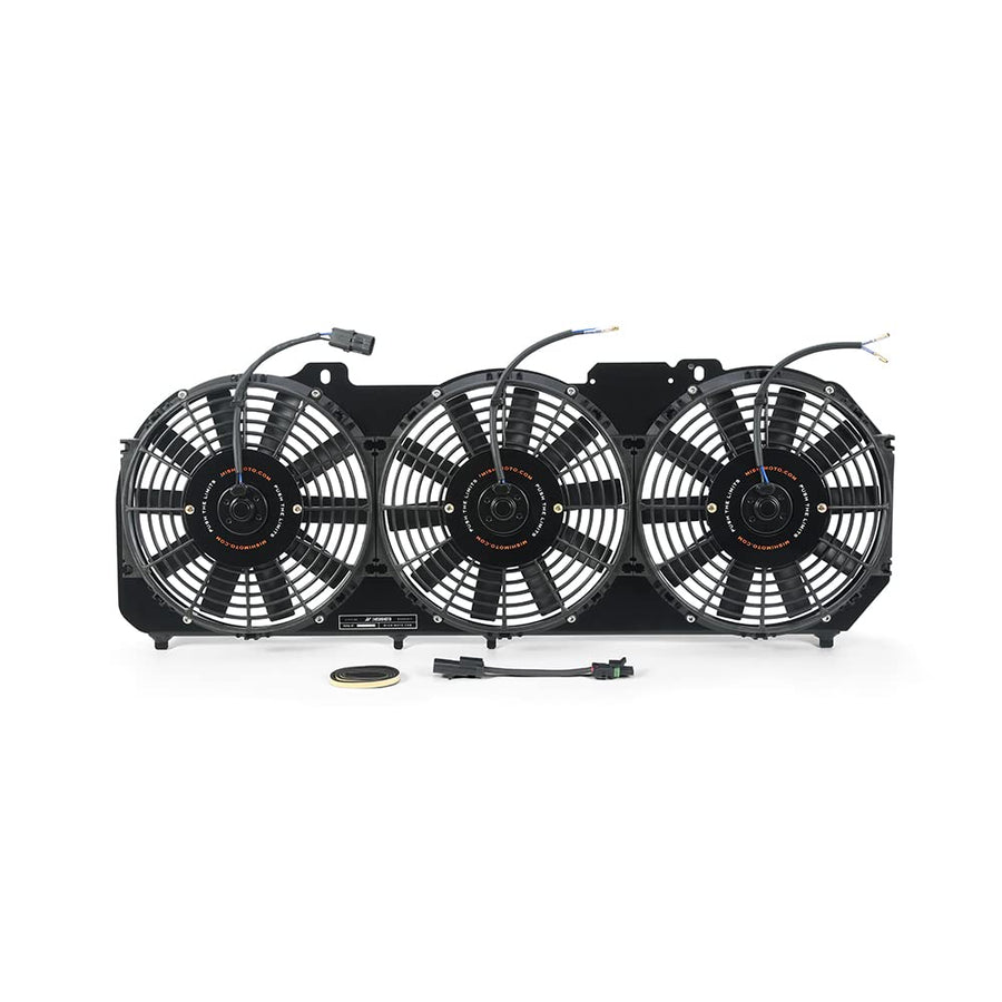Mishimoto Aluminum Performance Fan Shroud Compatible With Jeep Cherokee XJ 4.0L 1989-2001, Black
