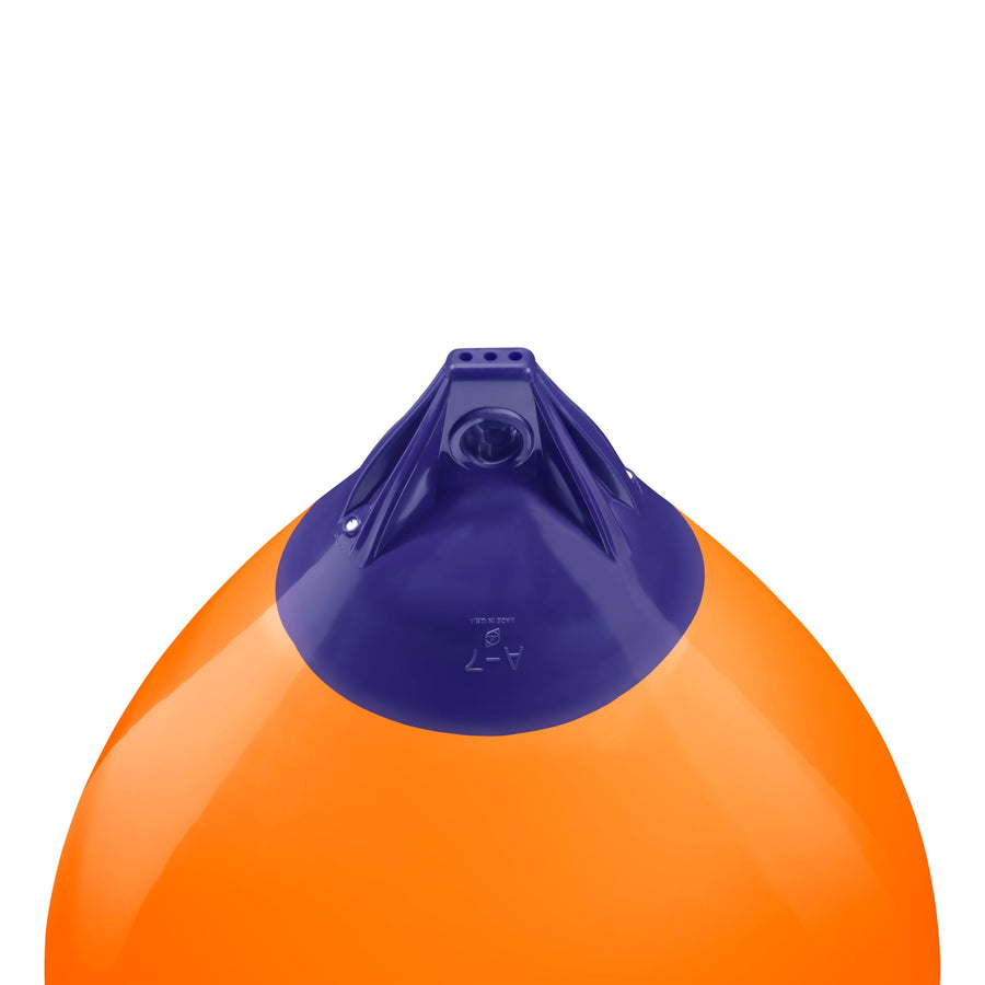 A-7 Standard Blue Ropehold Polyform Buoy - Orange