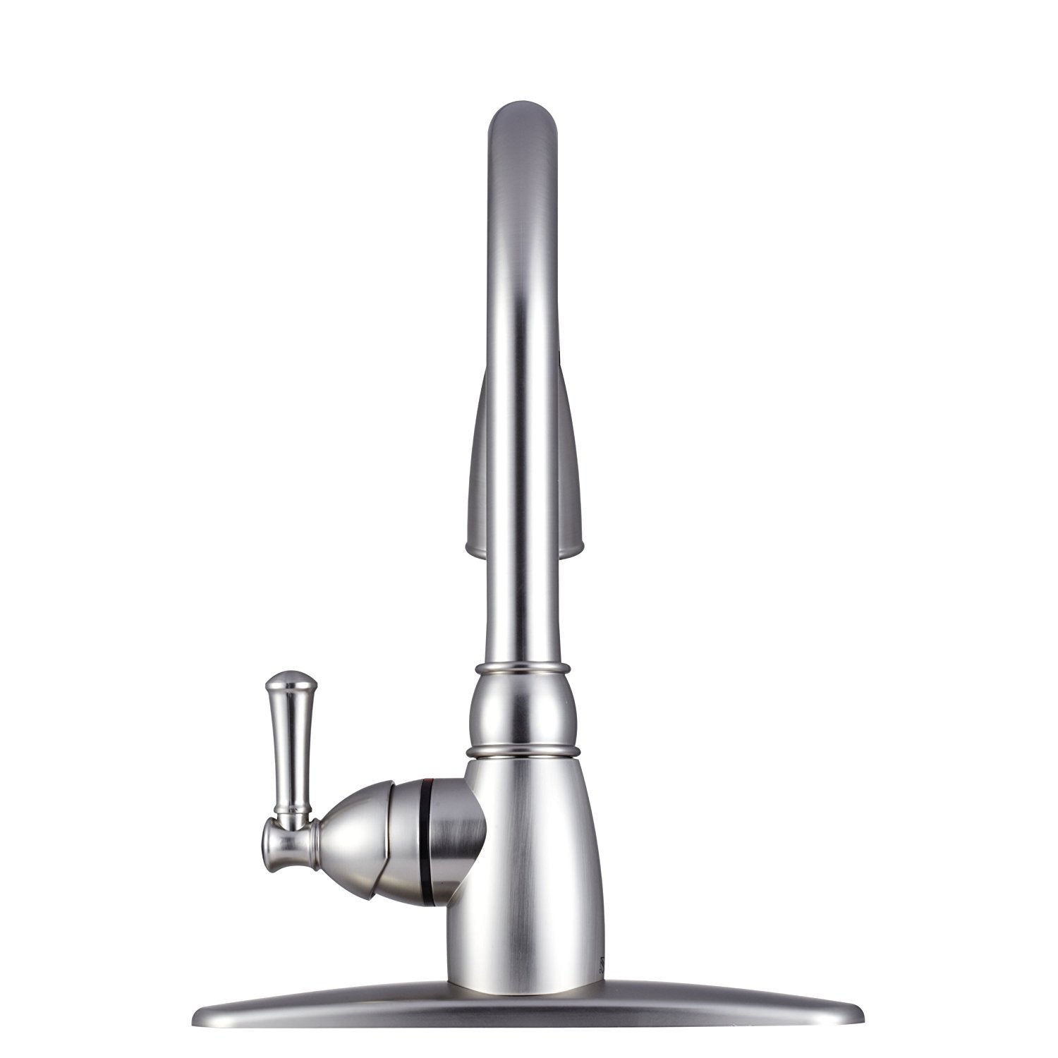 Dura Faucet RV DF-PK160-SN Non-Metallic Pull-Down Kitchen Sink Faucet (Brushed Satin Nickel)