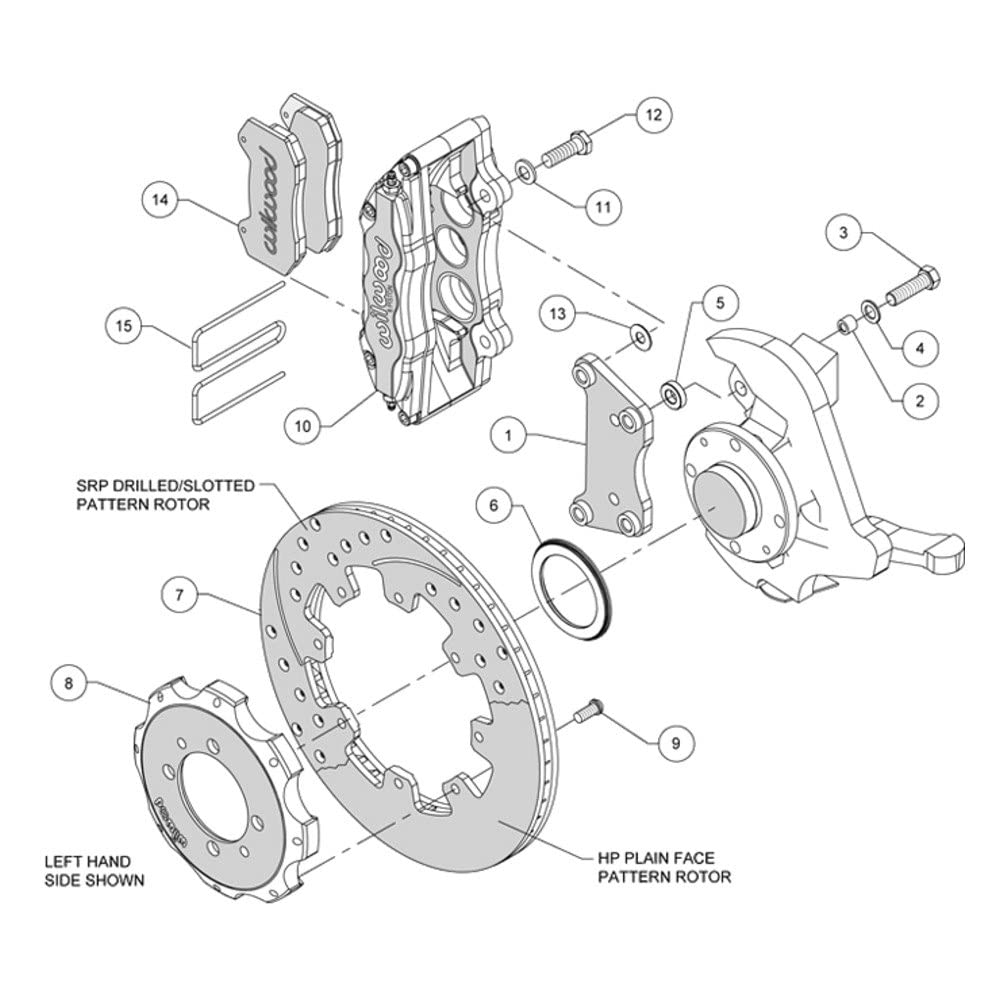 140-12767-R Wilwood Brake Kit