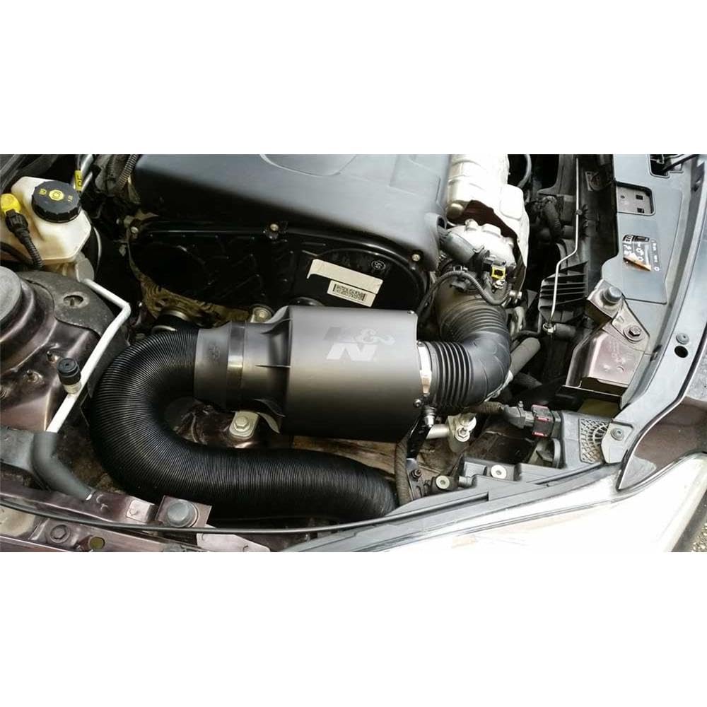 High-Flow K&N Original Lifetime Universal Air Intake System: High Performance, Premium, Guaranteed to Increase Horsepower: Shape: Air Intake, 54-5000