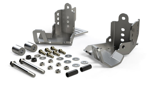 Rear Shock Skid Plate TeraFlex for JK HD Falcon, 1 Pack