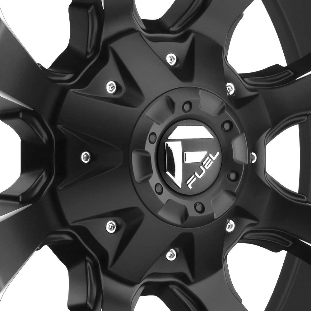 Fuel D546 1PC 20X9 5X5.5/150 MT-BLK-MIL 20MM - D54620907057US