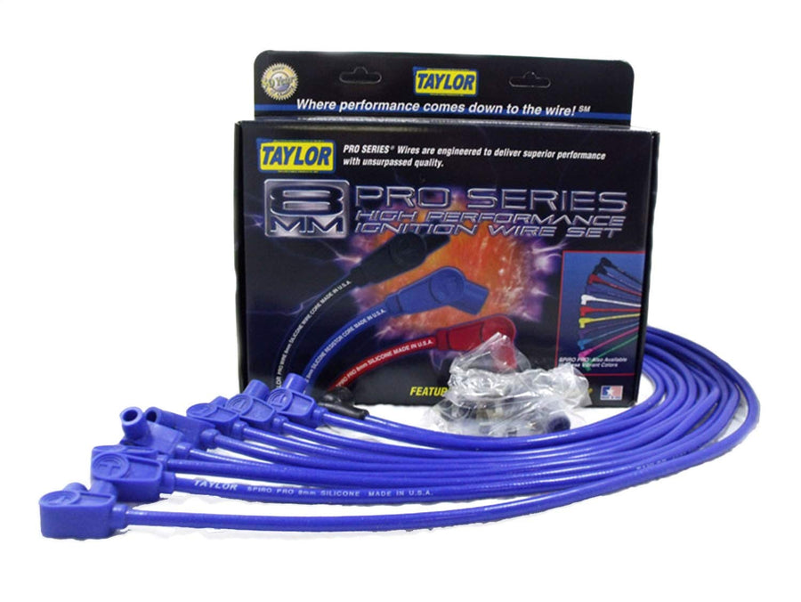 8mm Taylor Race Fit Spiro-Pro Blue 76601