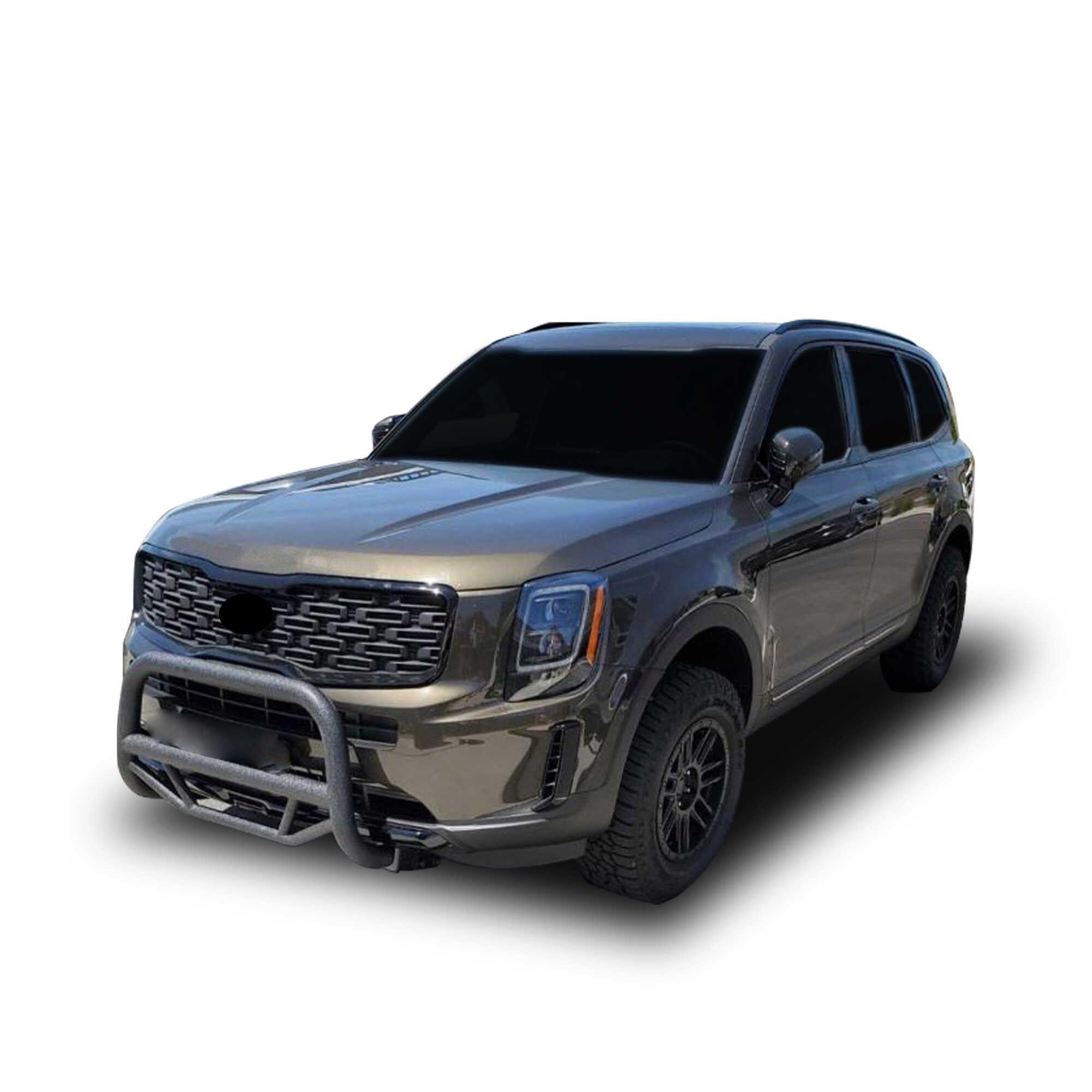 Max T Bull Bar Black Horse Textured Black Compatible with 2020-2024 Kia Telluride 2020-2024 Hyundai Palisade-MBT-MK612