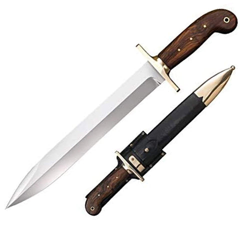 1849 Cold Steel Rifleman’s Knife, Brown/Silver, 12"