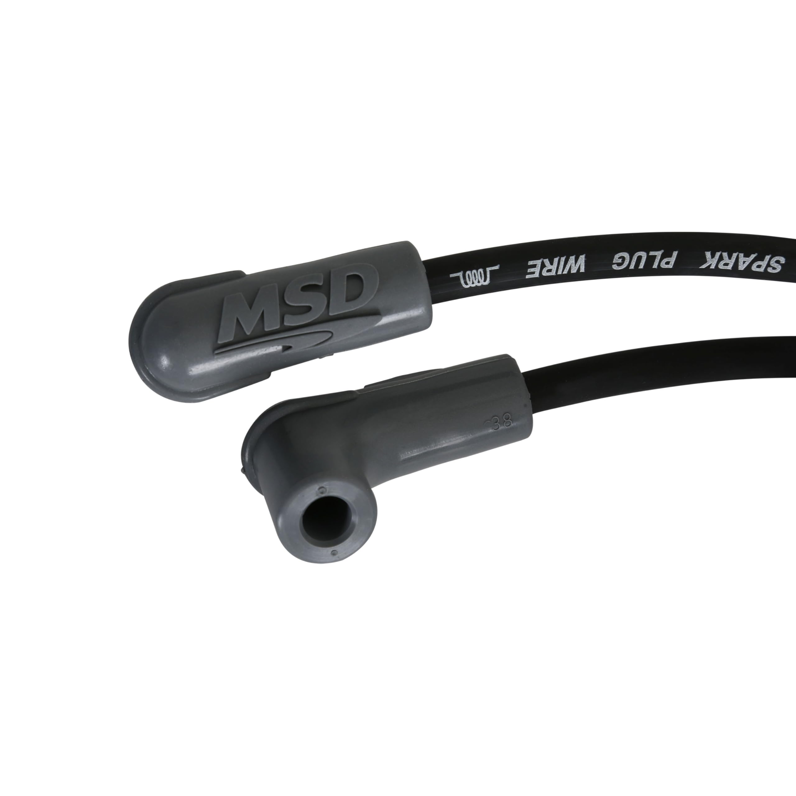 Super Conductor MSD 31763 Spark Plug Wire Set Black