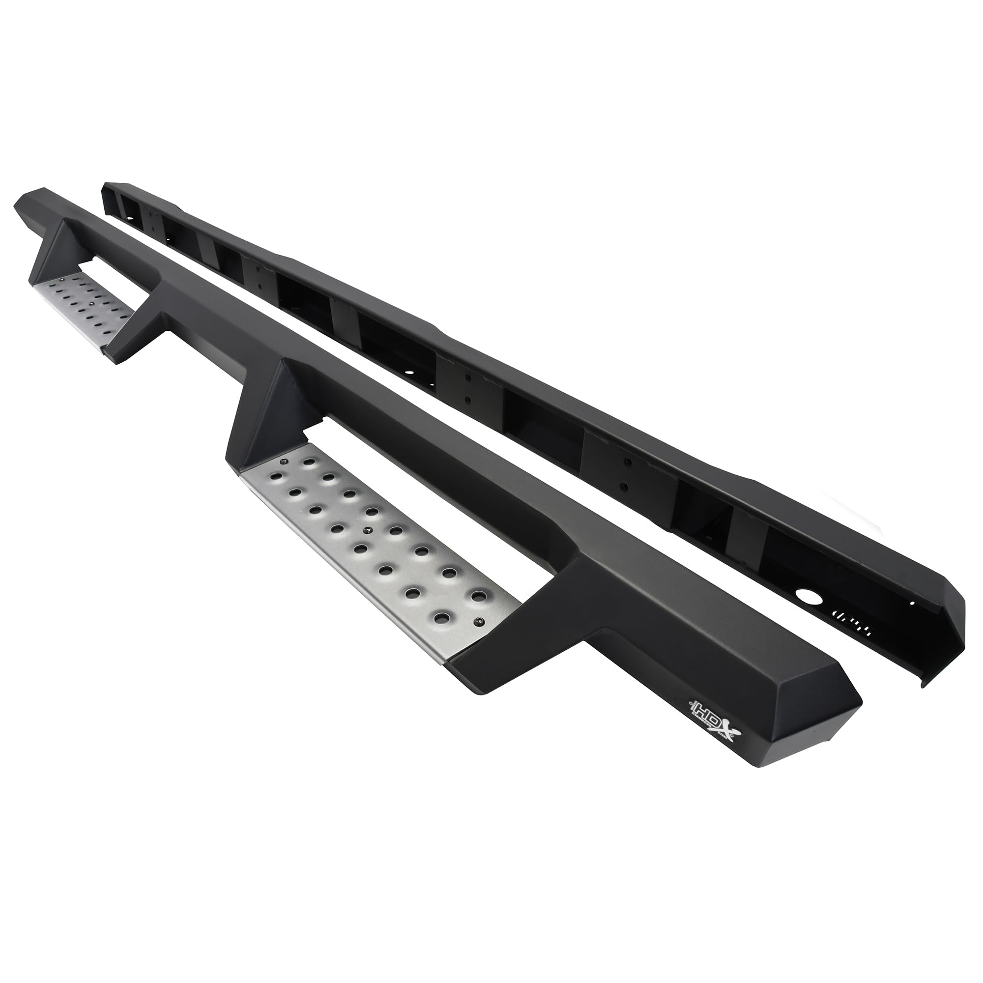Westin HDX 56-142252 Stainless Drop Nerf Step Bars fits 2022-2023 Tundra Double Cab Textured Black 1 Pair