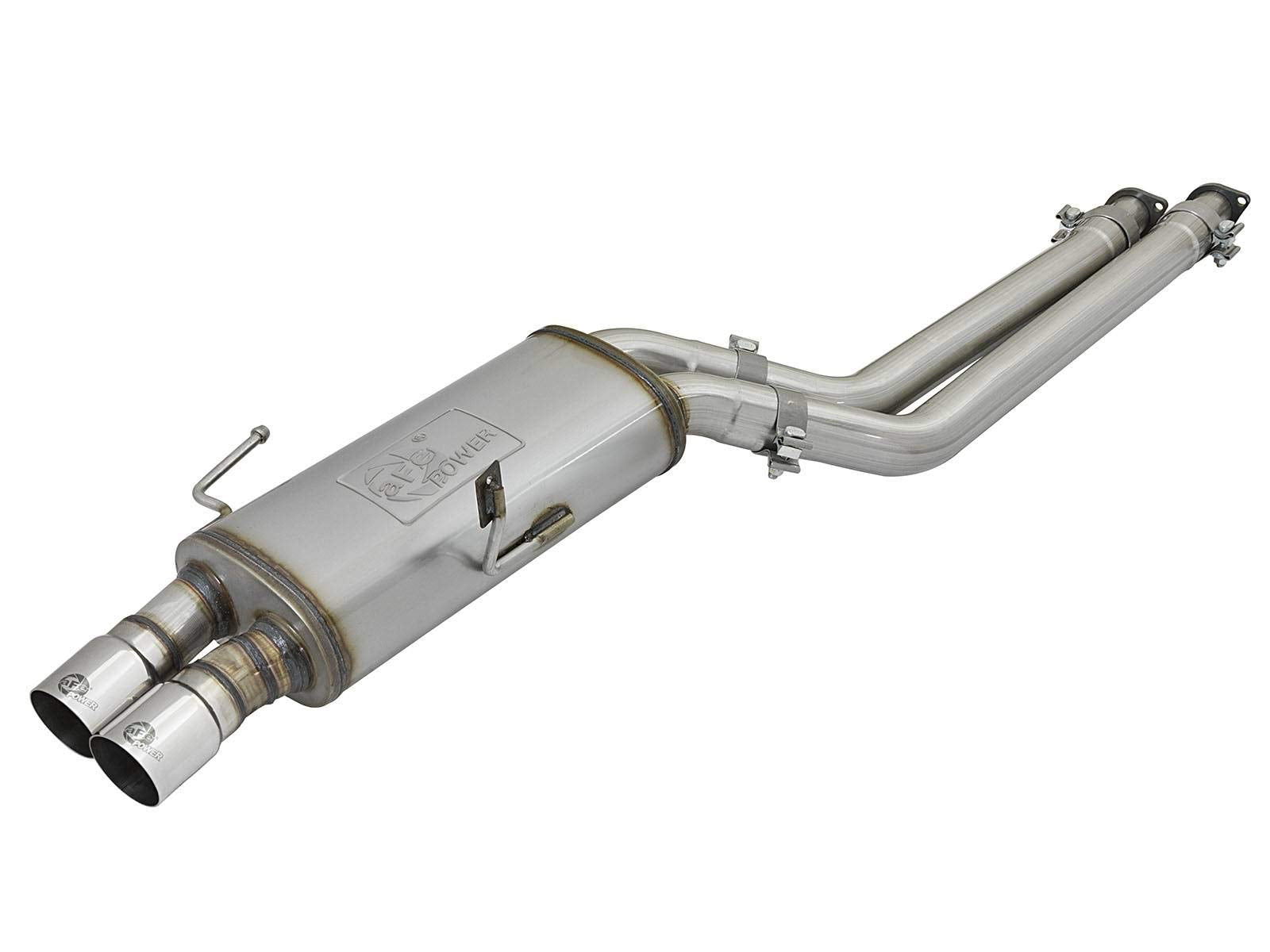 Mach Force-Xp Exhaust System aFe Power (2-1/2", Cat-Back, Stainless Steel)