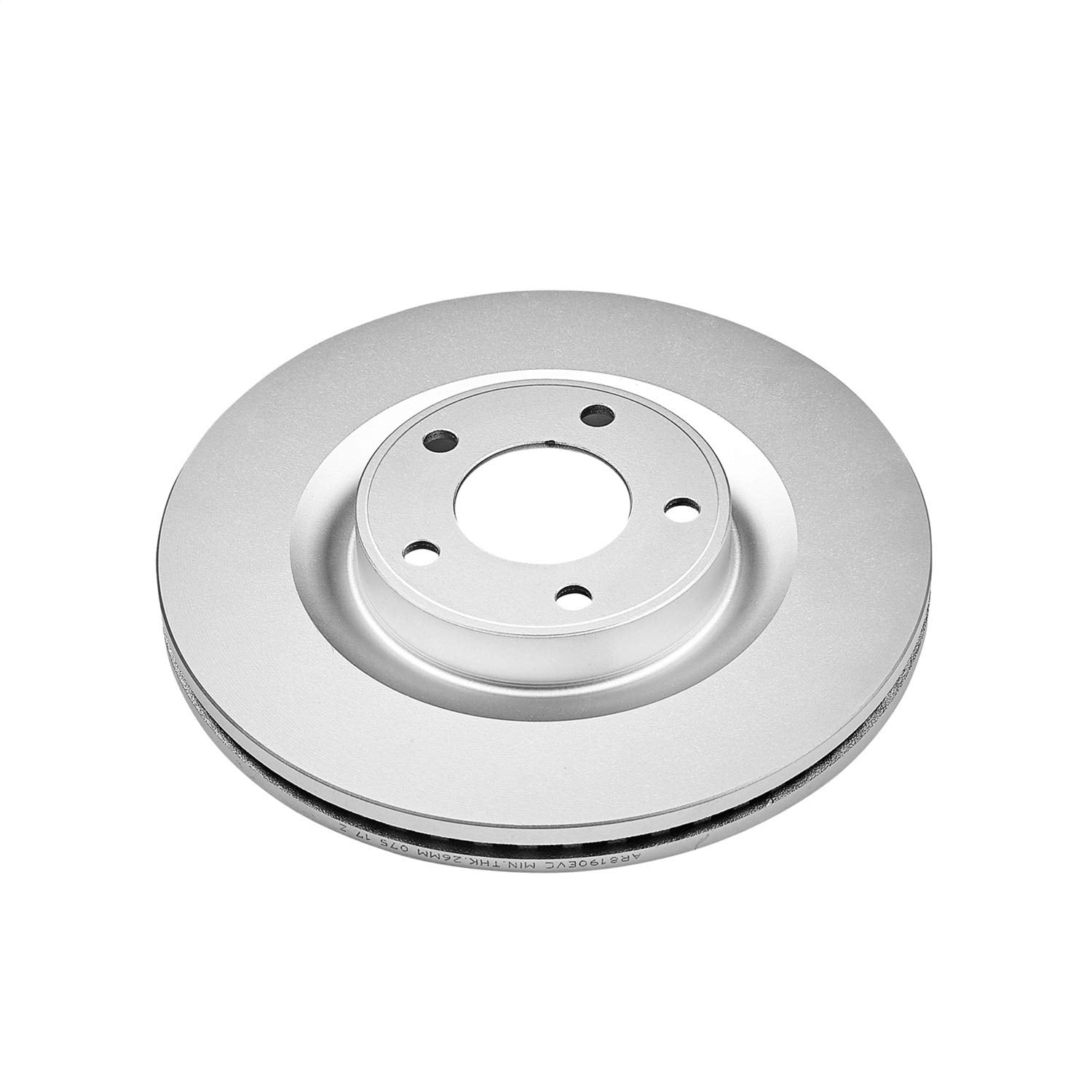 Power Stop Front AR8190EVC Evolution Geomet Coated Brake Rotor For Ford Edge 2007-2014, Lincoln MKX 2007-2015 [Model Specific]