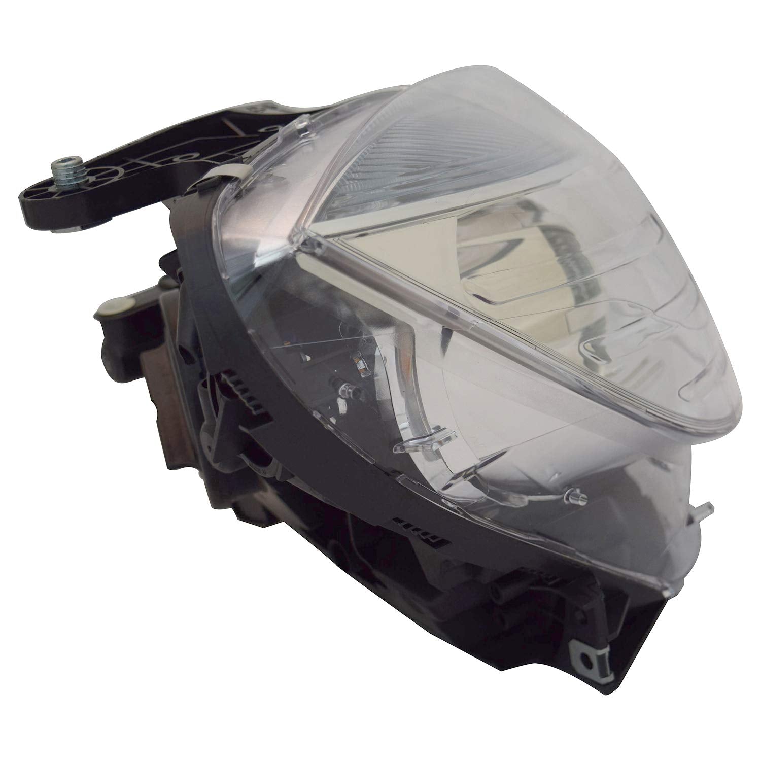 Right TYC Headlight Assembly Compatible with 2008-2011 Mercedes Benz C-Class