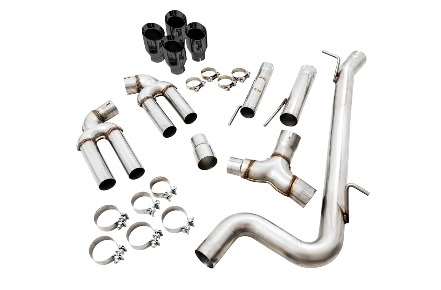 AWE 8V S3 2015-2020 Audi - Track Edition Exhaust (102mm Black Tips)