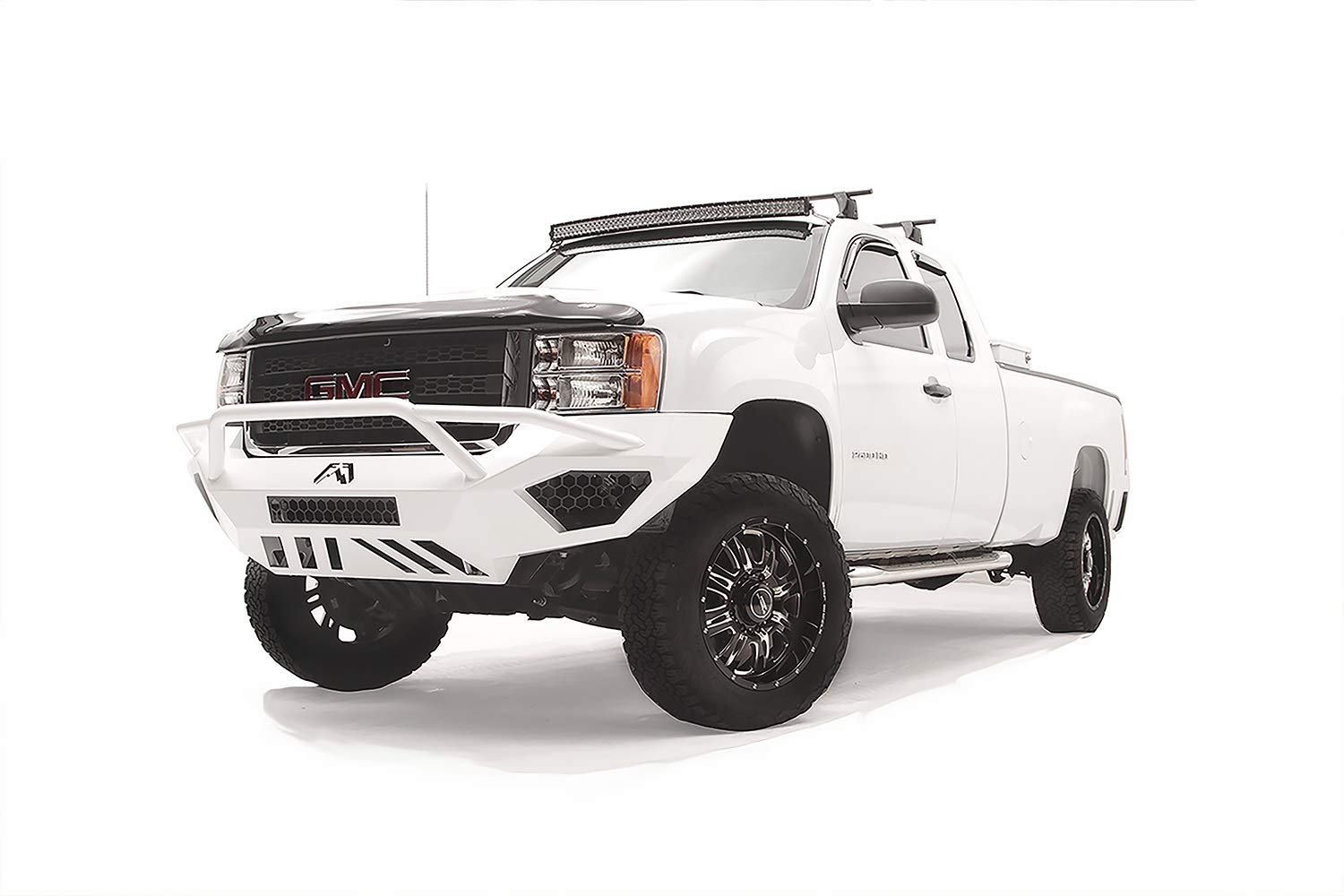 Vengeance Front Bumper with Pre-Runner Guard Matte Black 11-14 Sierra 2500 or 3500 Hd