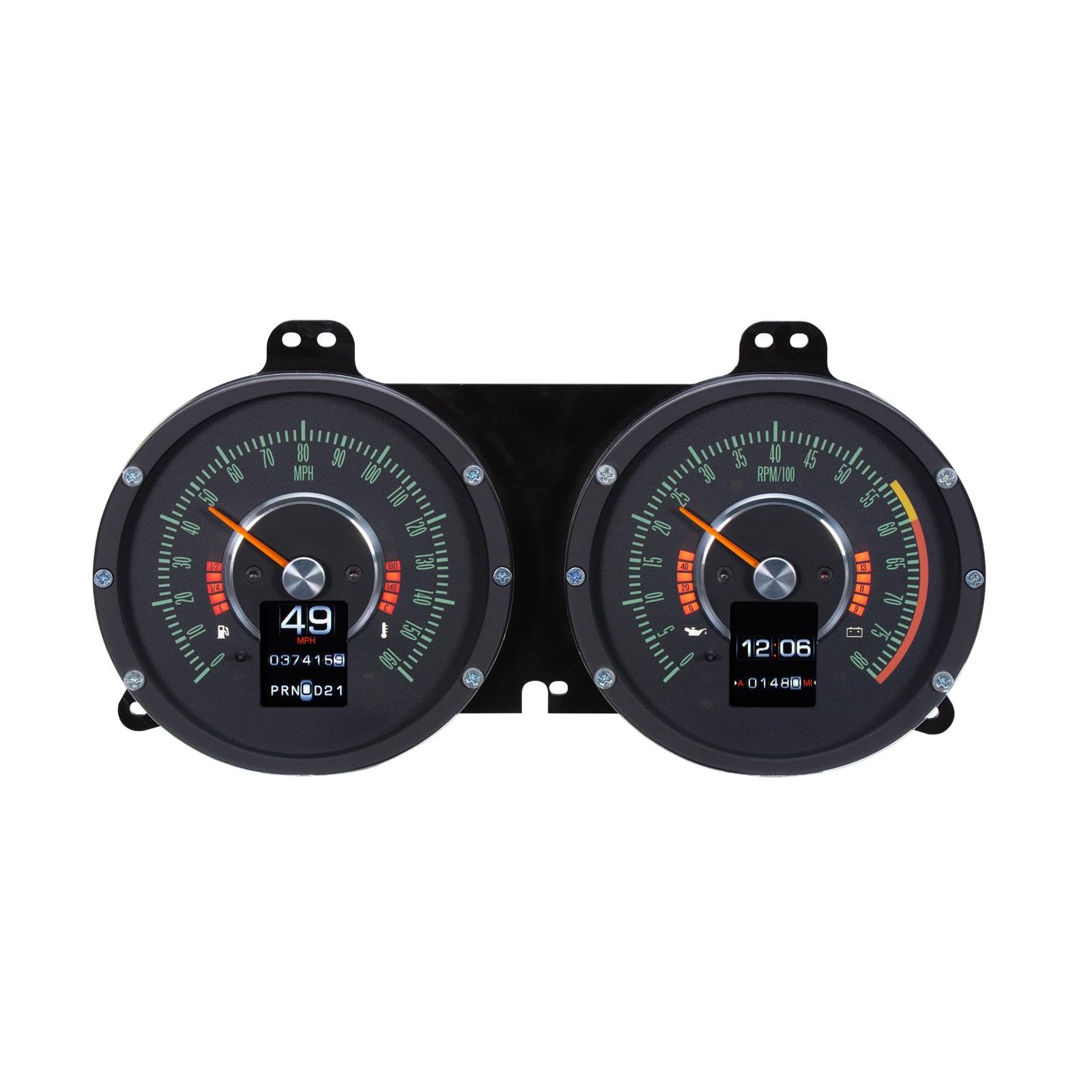 Dakota Digital Retrotech Gauge RTX-67C-CAM-X Instrument System Compatible with 1967 Chevy Camaro Firebird