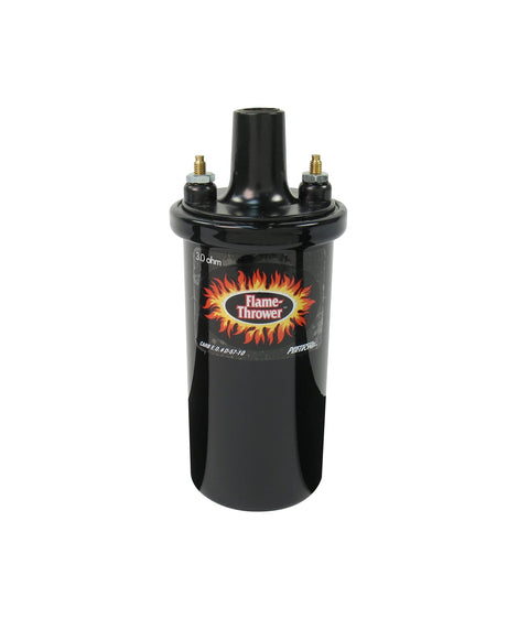 Flame-Thrower Pertronix 40611 Ignition Coil, 40,000 Volt 3 Ohm, 12 Volt, Black