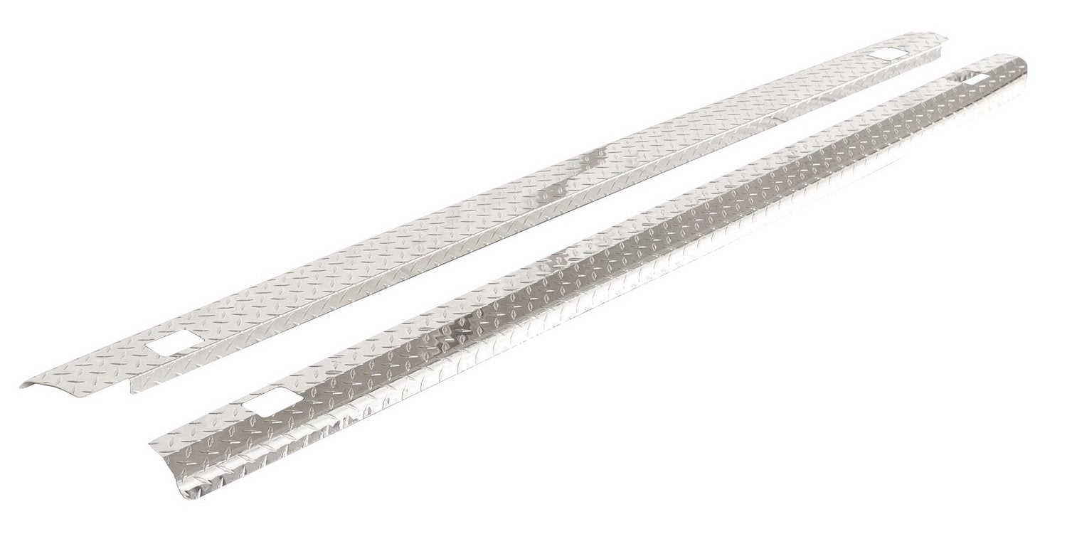 ICI Innovative Creations Bed Cap Protector SPBR04TB Aluminum Treadbright Fits 1980-1998 Ford Full-Size Truck Long Bed with Stake Pocket Holes
