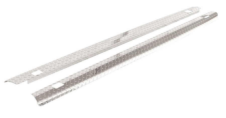 ICI Innovative Creations Bed Cap Protector SPBR04TB Aluminum Treadbright Fits 1980-1998 Ford Full-Size Truck Long Bed with Stake Pocket Holes