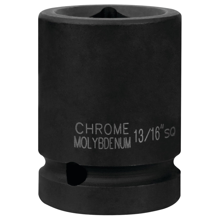 M740-27 Performance Tool 3/4-Inch Drive 13/16-Inch Sq Impact Socket - Heavy-Duty Tool for High-Torque Applications and Professional Mechanics