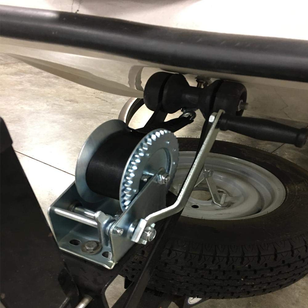 Manual 600 lbs. Trailer Winch