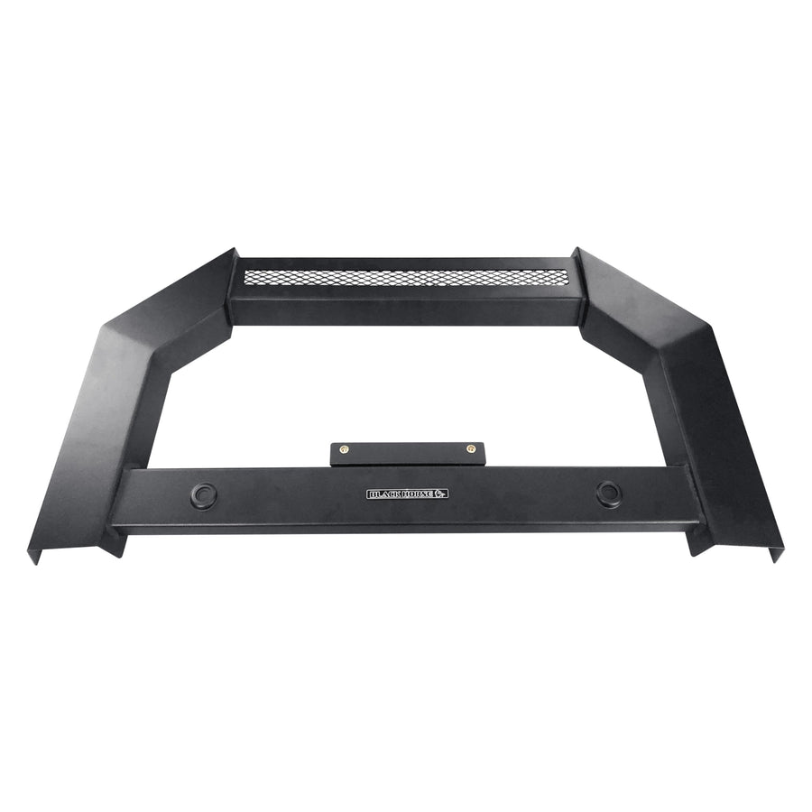 Armour Bull Bar Black Horse Off Road No Skid Plate Matte Black Compatible with 2022-2024 Toyota Tundra-AB-TO22