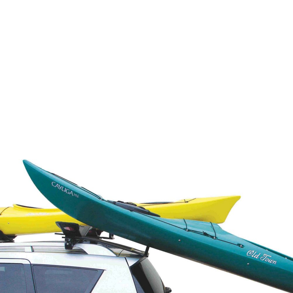 Malone Combo SeaWing/Stinger Saddle Style Universal Car Rack Kayak Carrier with Load Assist Module