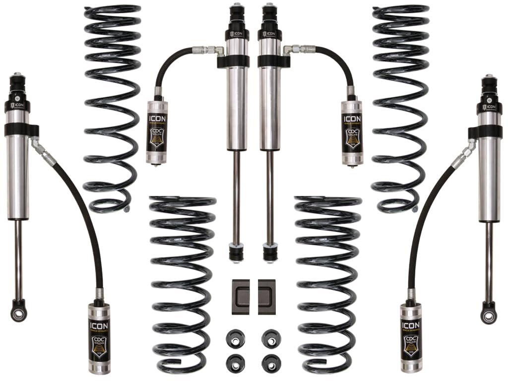 3" Lift ICON, Stage 3 Suspension System, Compatible with 1991-97 Toyotaa 80 Series Land Cruiser, K53093