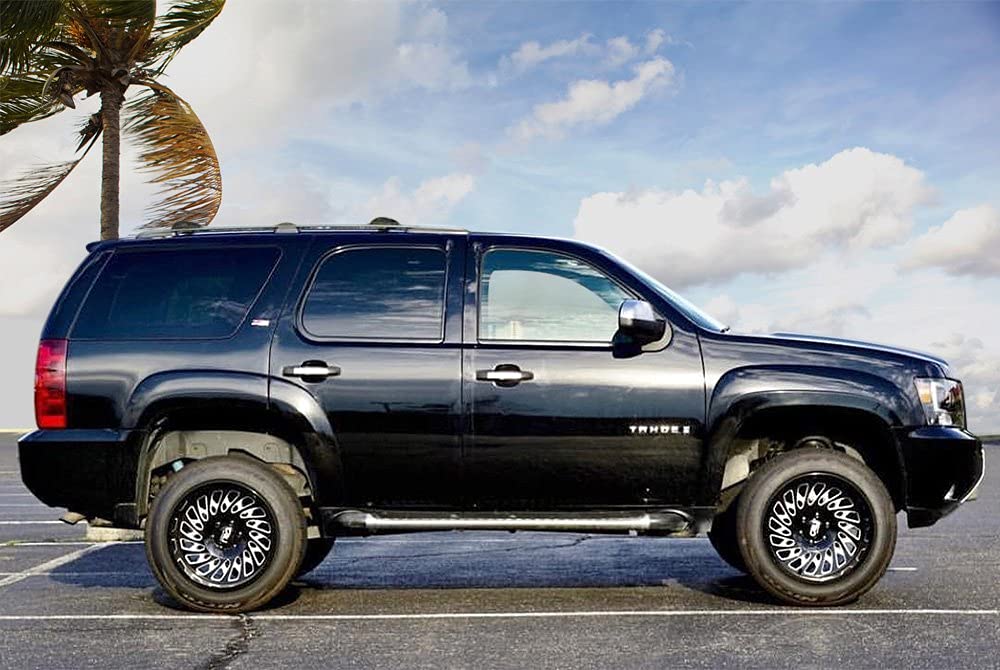 9108 CALI OFF-ROAD 9108-2183BM-30 Switchback Gloss Black/Milled 20X10 6-139.7 -30mm 106mm