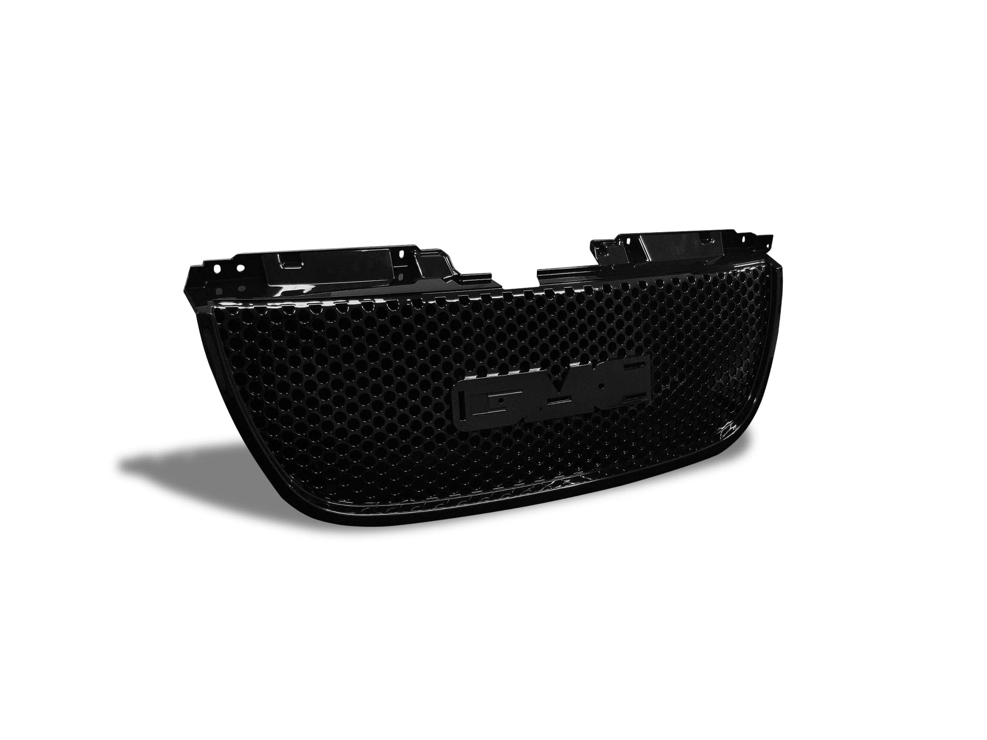 7148826 Armordillo USA Mesh Front Hood Grille - Gloss Black Fits 2007-2014 GMC Yukon XL