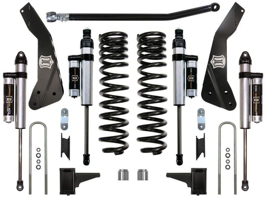 Stage 3 Suspension System, ICON 4.5" Lift, Compatible with 2011-2016 Ford F250/F350, K64562