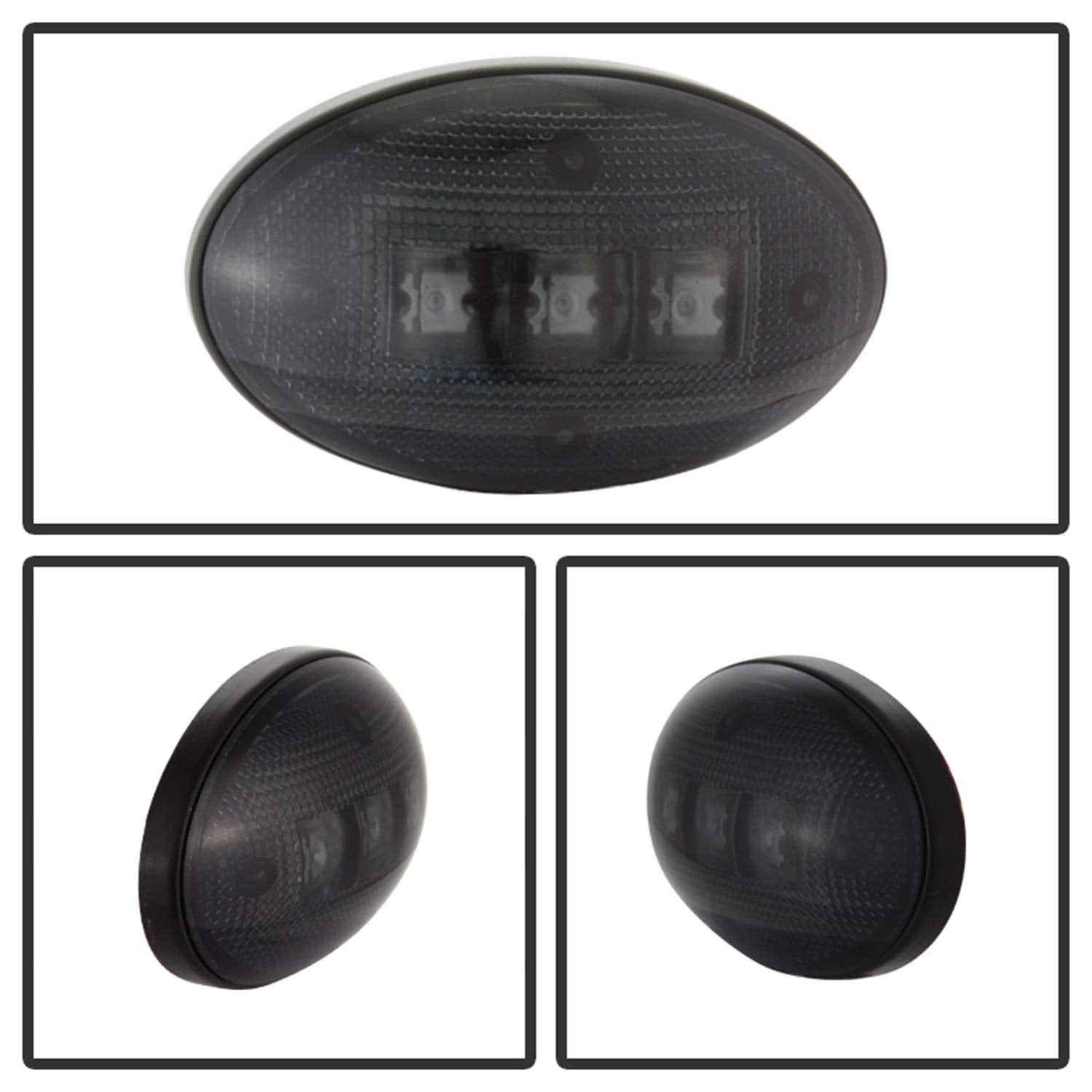 LED Side Fender Lights Spyder - (ACC-LED-FDSD99-SL-SM) Xtune