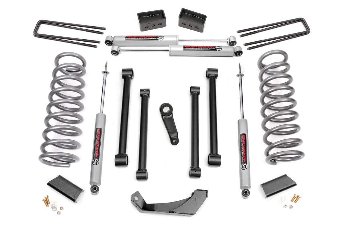 5" Rough Country Suspension Lift Kit for 1994-1999 Dodge Ram 1500 4WD - 371.20
